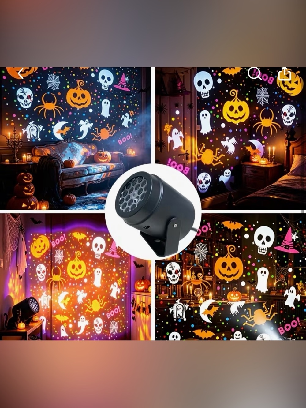 Halloween Projection Light